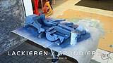 113 Restauration Eisele KMS 275 - Lackieren - Bauteile grundiert.jpg