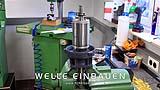 143 Restauration Eisele KMS 275 - Welle des Elektromotors einbauen.jpg